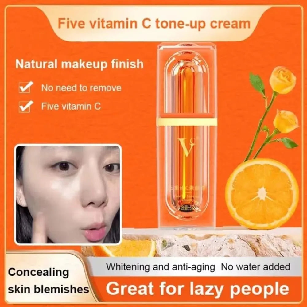 Vitamin C Face Cream - Brightening Moisturizer for Anti-Aging, Spot Removal, and Skin Tone Enhancement