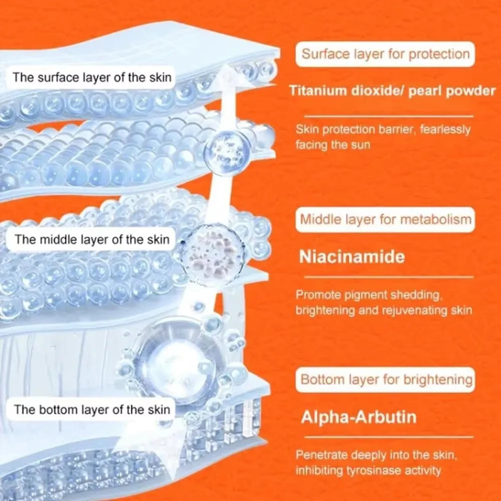 Vitamin C Face Cream - Brightening Moisturizer for Anti-Aging, Spot Removal, and Skin Tone Enhancement