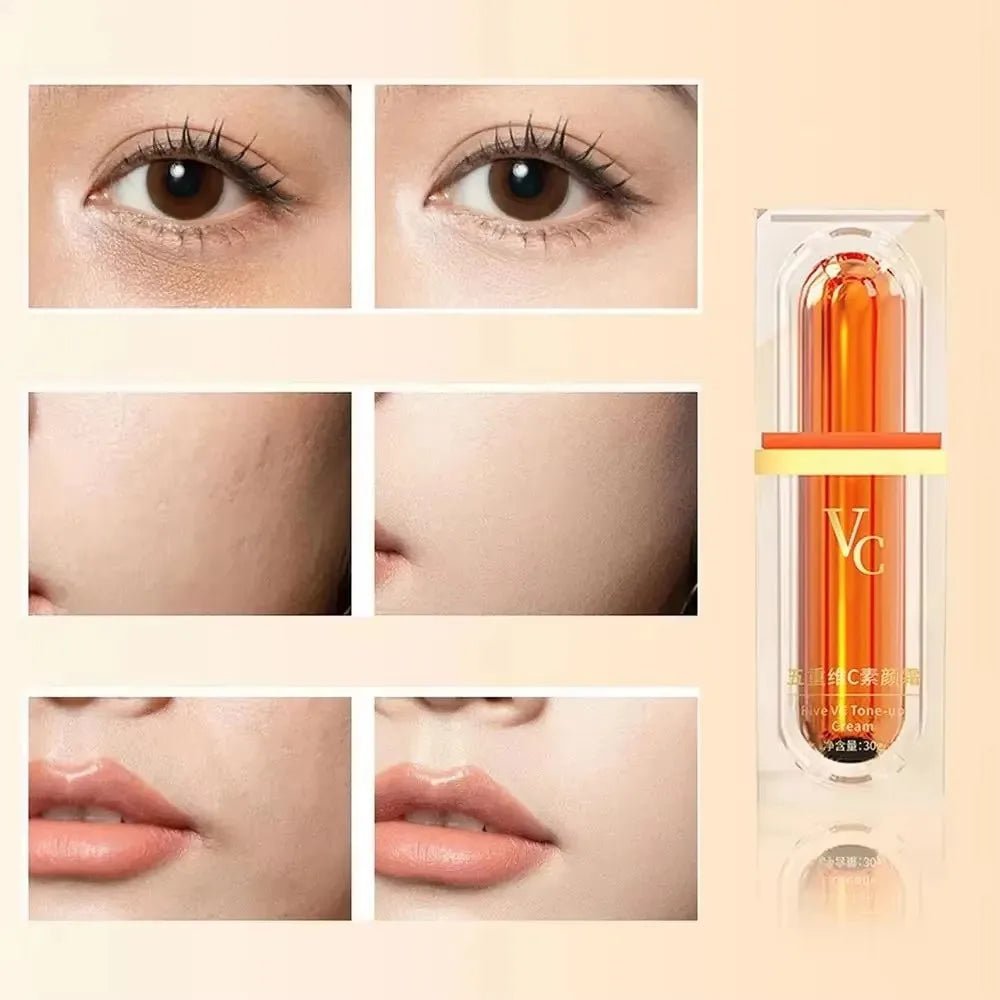 Vitamin C Face Cream - Brightening Moisturizer for Anti-Aging, Spot Removal, and Skin Tone Enhancement